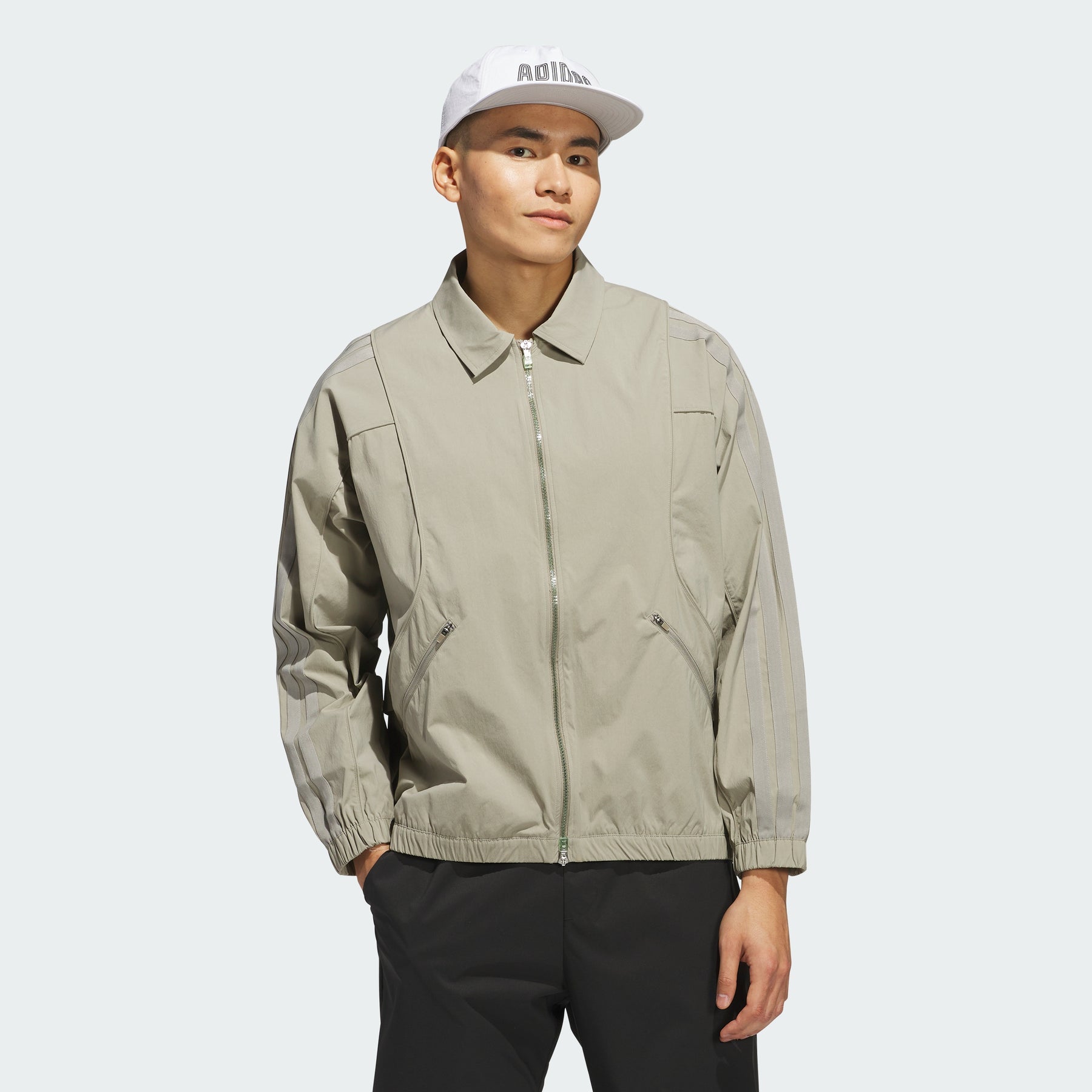 

Куртка Beyond с застежкой-молнией Adidas, putty beige