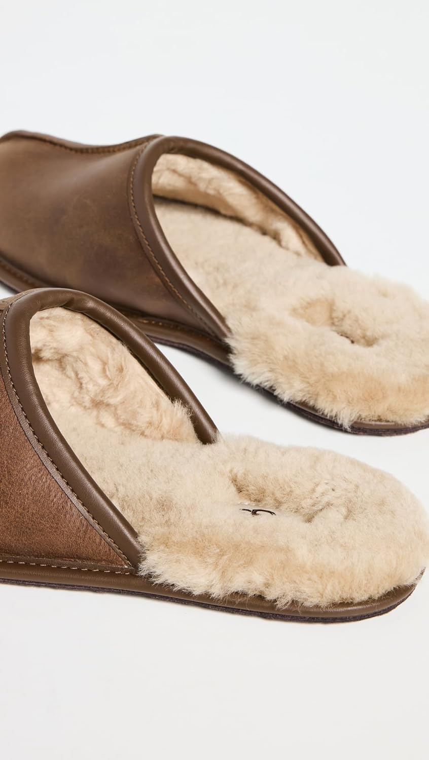Мужские тапочки UGG Scuff, светло-коричневый — фото 3