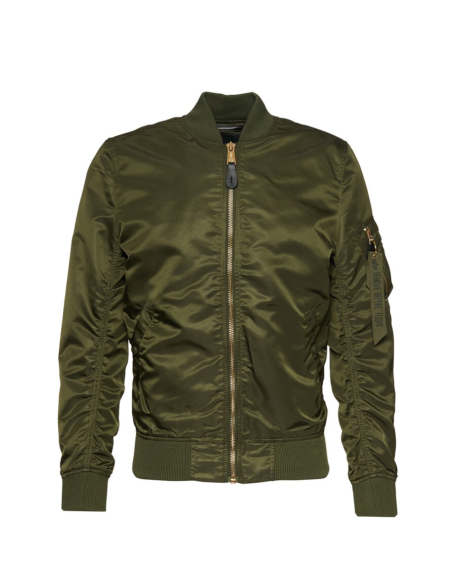 

Всесезонная куртка ALPHA INDUSTRIES Between-Season Jacket MA-1 VF LW, оливковый