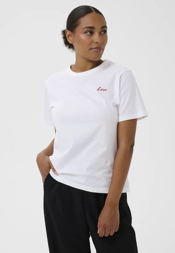 

Базовая футболка эсме Kaffe, Optical White, Белый, Базовая футболка эсме Kaffe, Optical White