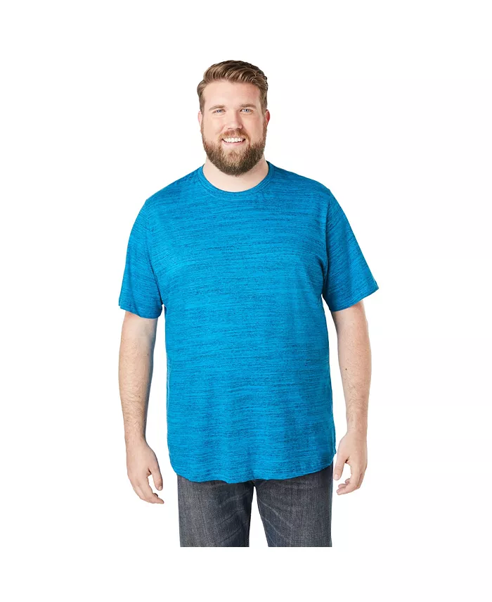 

Футболка с круглым вырезом Big & Tall by KingSize Heavyweight Jersey Boulder Creek, зеленый