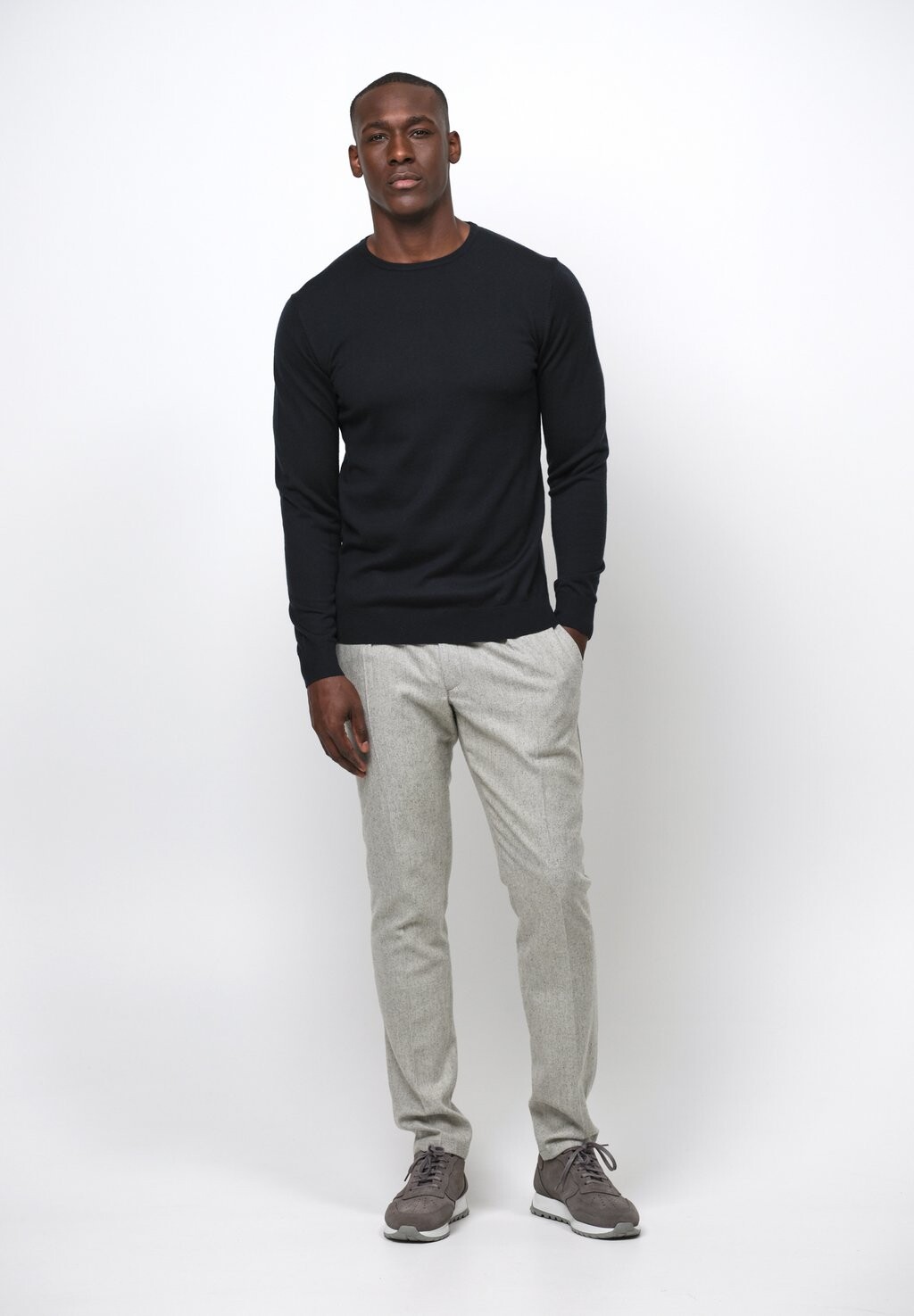 

Джемпер CREW-NECK PROFUOMO, темно-синий
