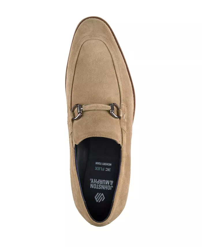 Мужские туфли Landry Bit Slip-On Johnston & Murphy, загар/бежевый — фото 4