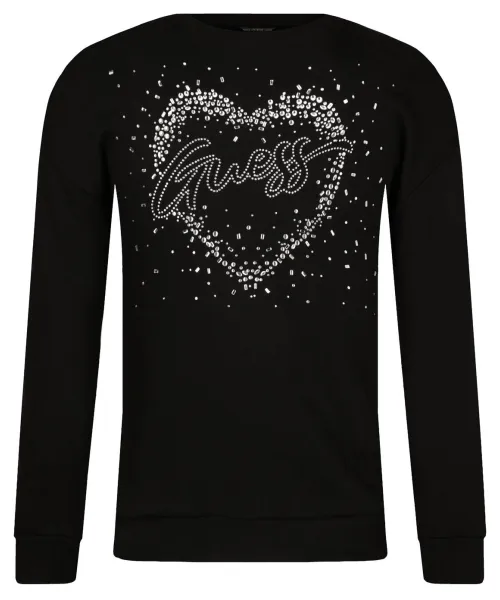 

Толстовка Regular fit Guess, черный