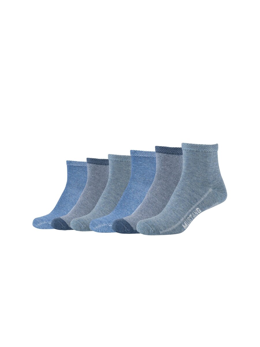 

Носки MUSTANG Socks, цвет blue/navy/smoke blue/mottled blue