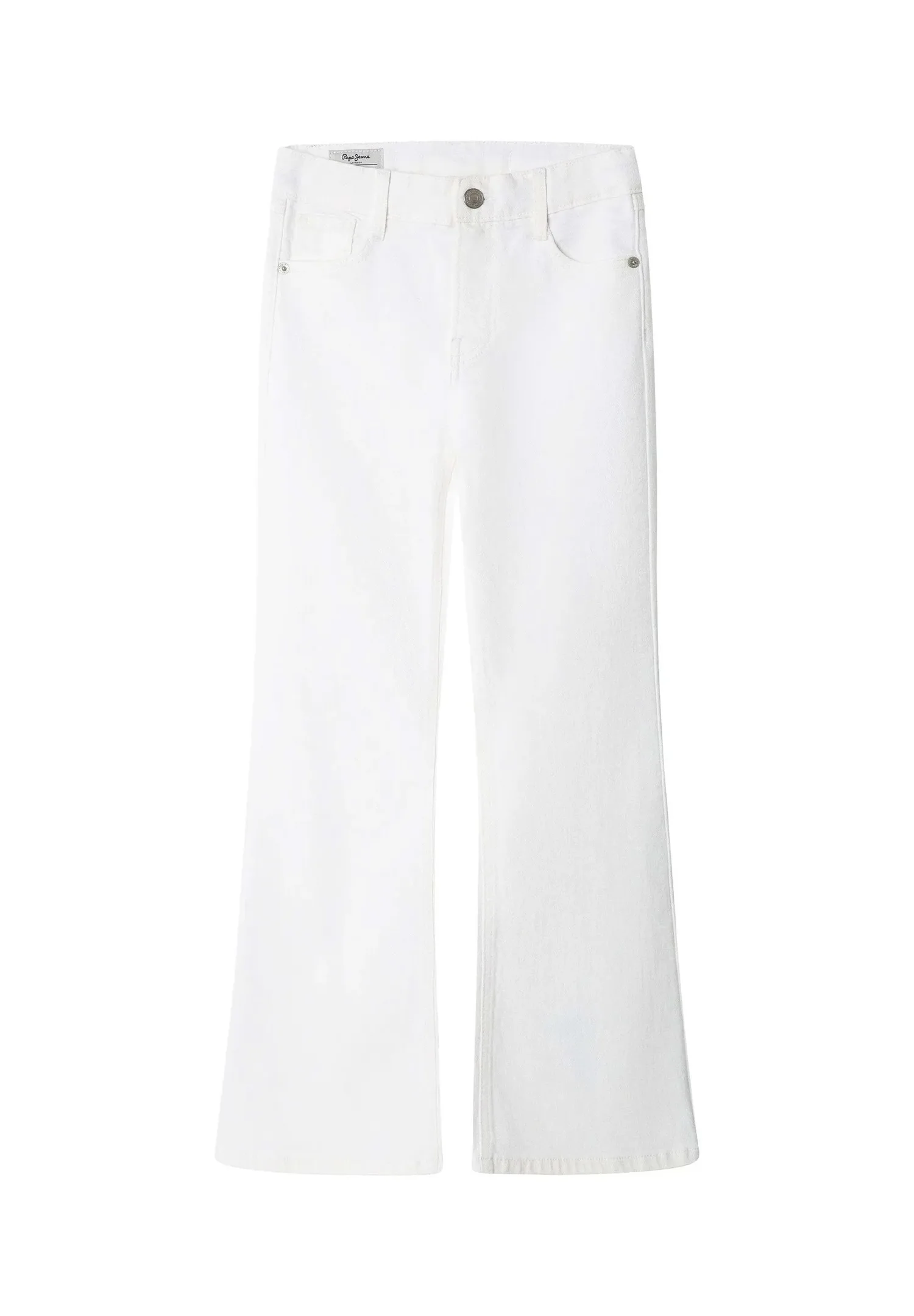 Детские брюки-клеш Slim Flare Willa Pepe Jeans, белый — фото 3