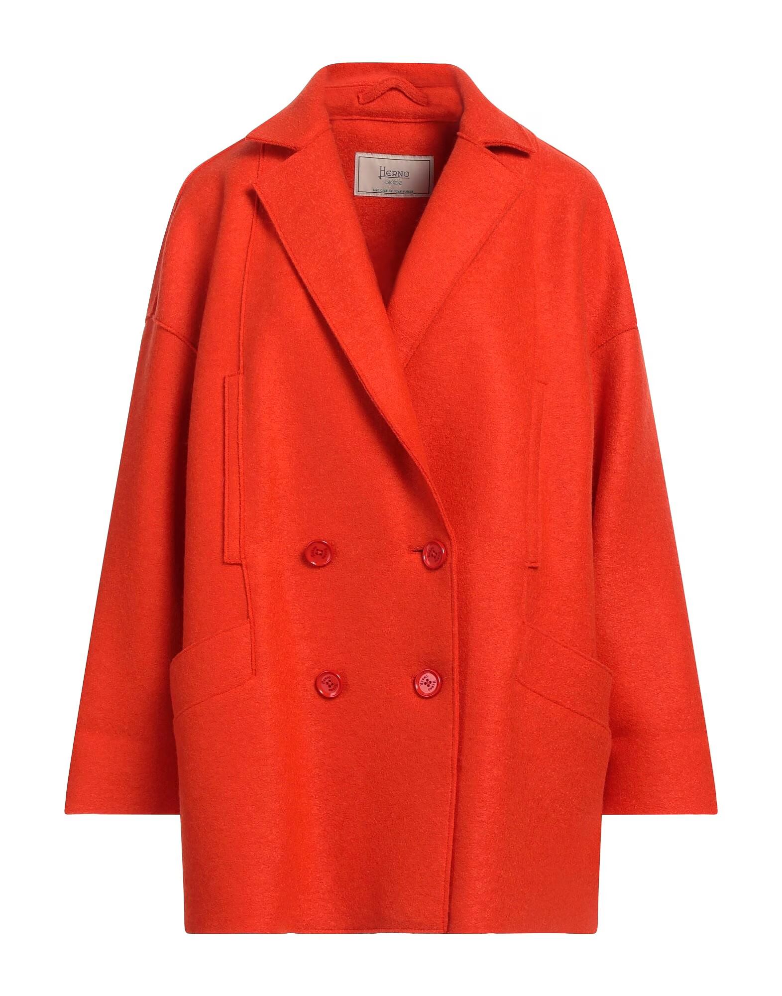 

Пальто Globe Herno, томатно-красный