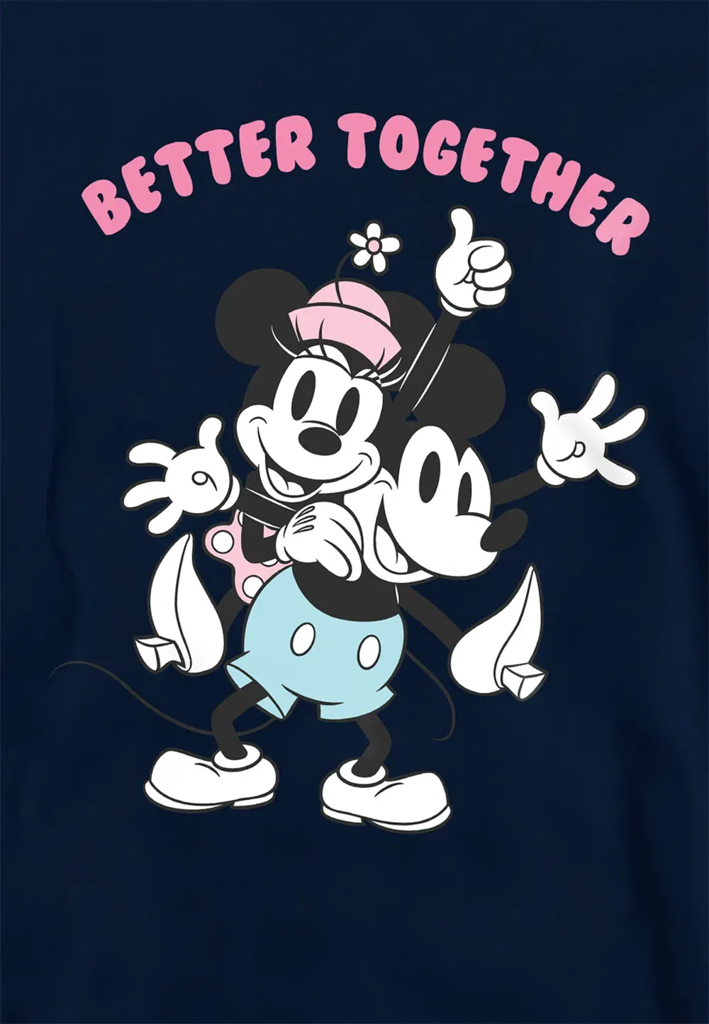 Детская худи Mickey Minnie Mouse Disney, темно-синий — фото 2