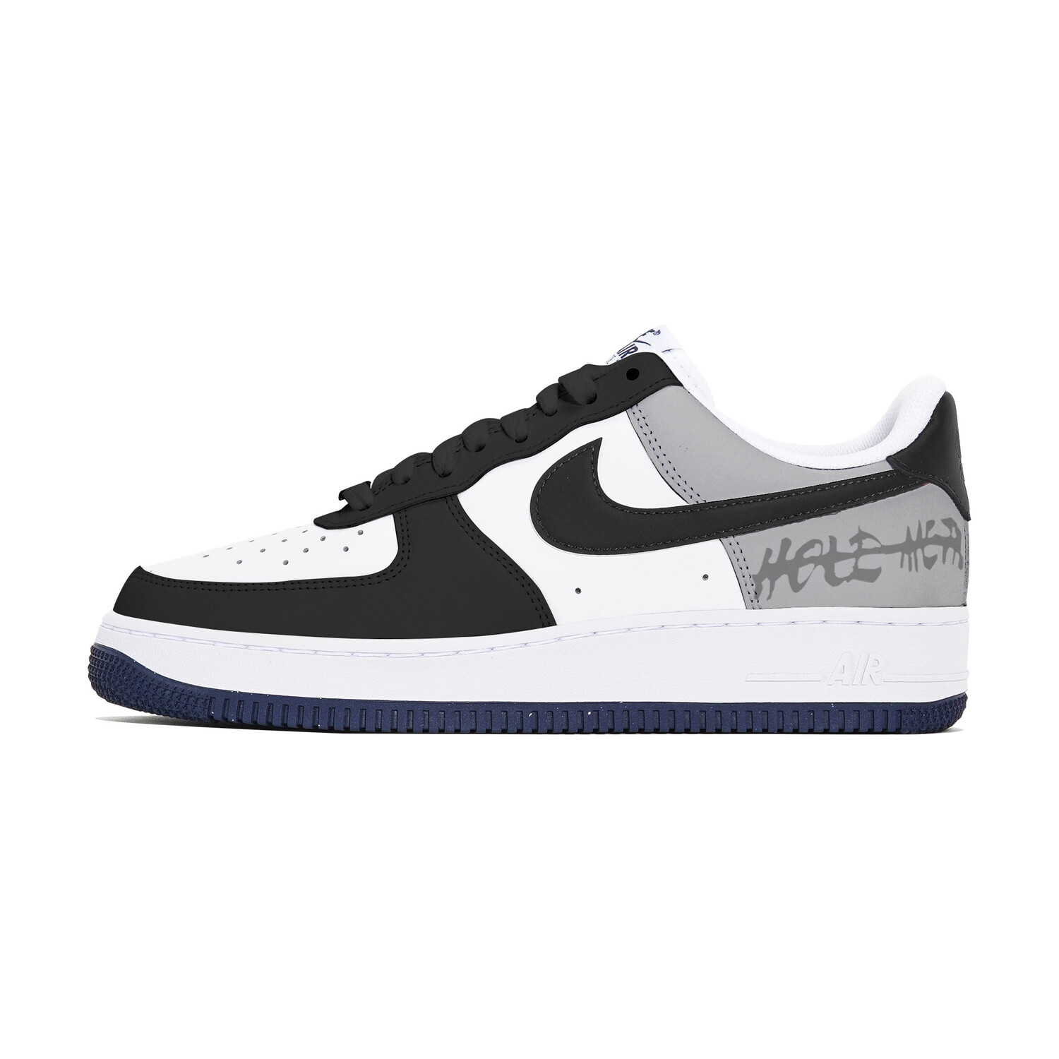 

Кроссовки Nike Air Force 1 Skateboard Shoes Men Low-Top Black, Черный, Кроссовки Nike Air Force 1 Skateboard Shoes Men Low-Top Black
