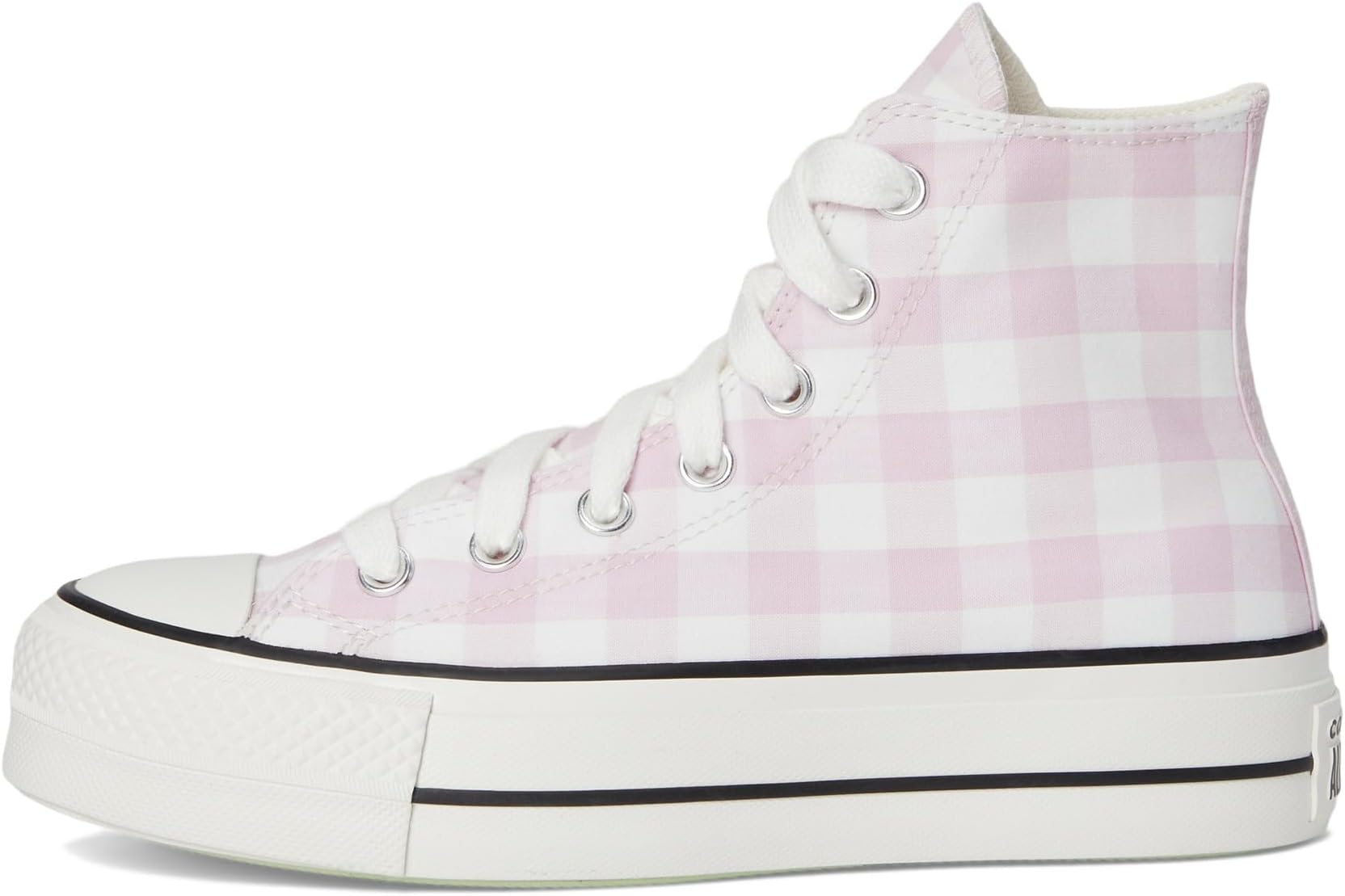 Кроссовки Converse Chuck Taylor All Star High-Top Platform Sneaker, Vintage White/Summit Pink/Egret — фото 4