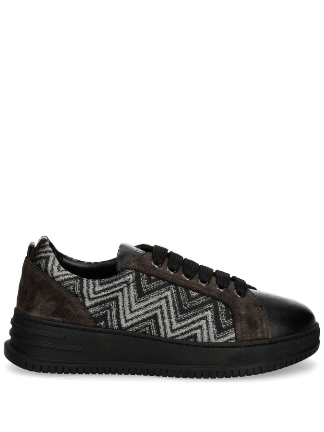 Missoni кроссовки на шнуровке, черный