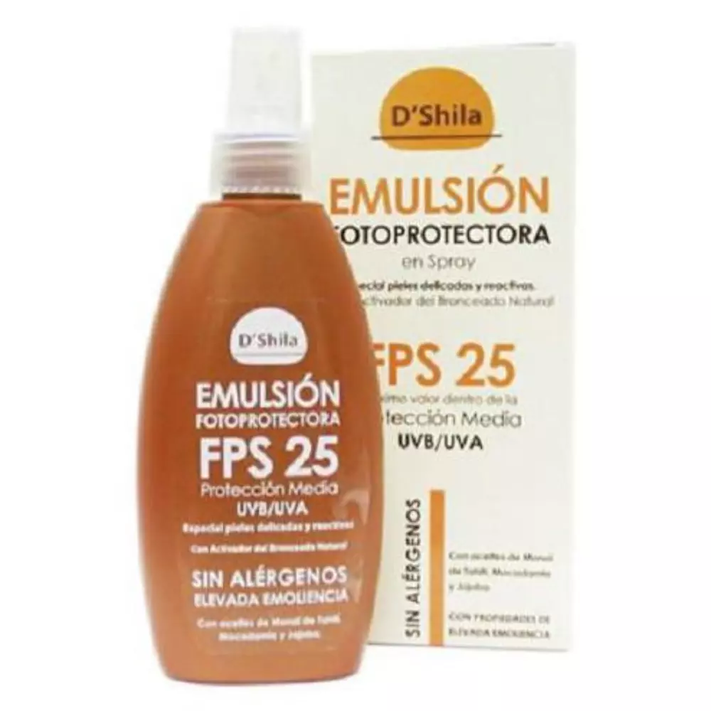 

Крем для тела Emulsion Fotoprotectora Spray Fps D'Shila, 200 мл