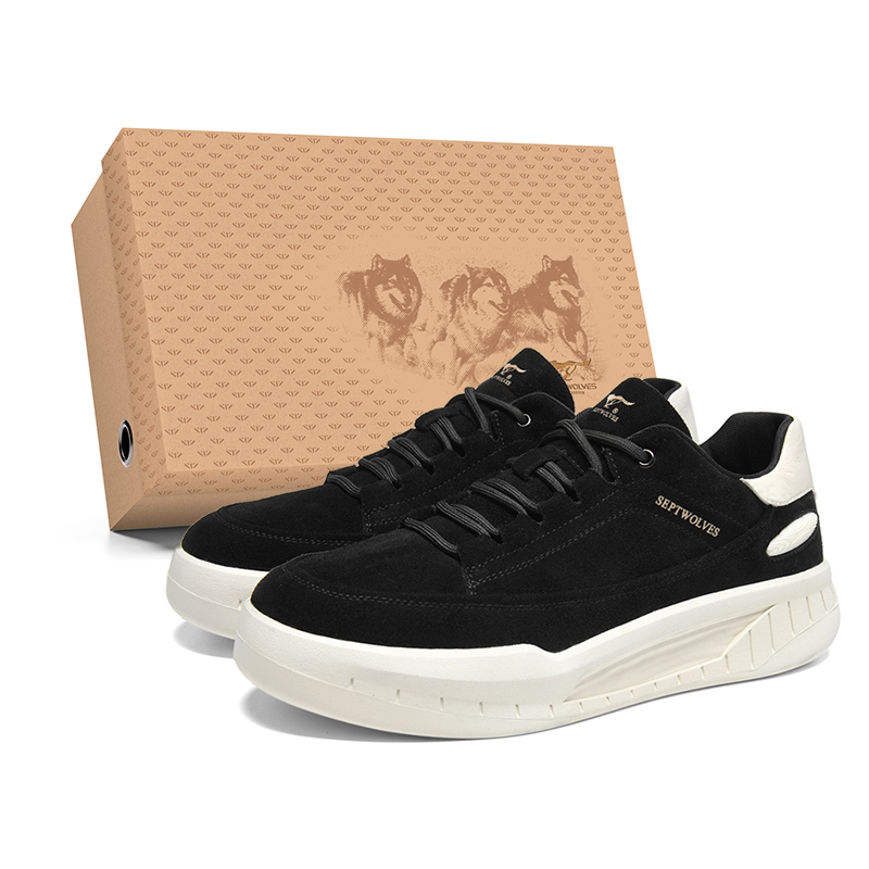 

Мужские повседневные туфли Low-Top SEPTWOLVES, серый (стандартный размер кожаной обуви)