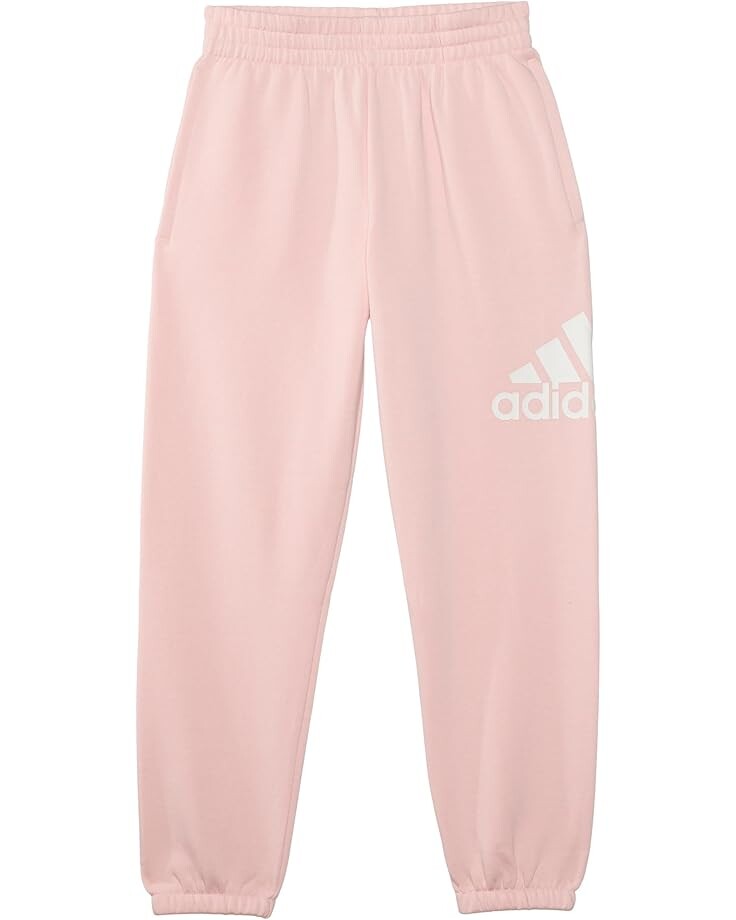 

Брюки adidas Kids Essential Graphic Fleece Joggers, цвет Sandy Pink
