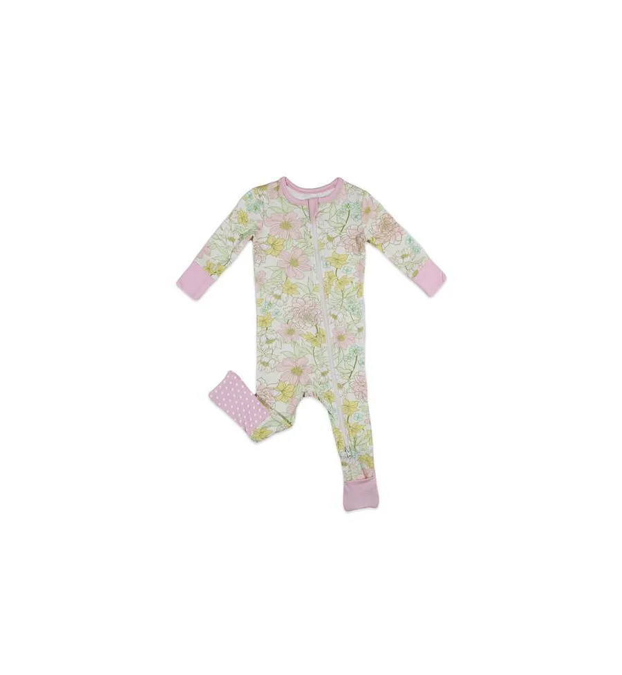 Baby Grey By Everly Grey Детский серый комбинезон-трансформер для девочек от Everly Grey с длинными рукавами — фото 3