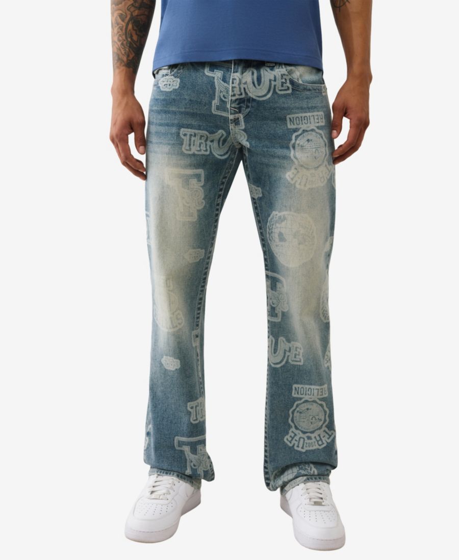 

Мужские джинсы Ricky прямого кроя True Religion, Gridiron Blue Medium Wash