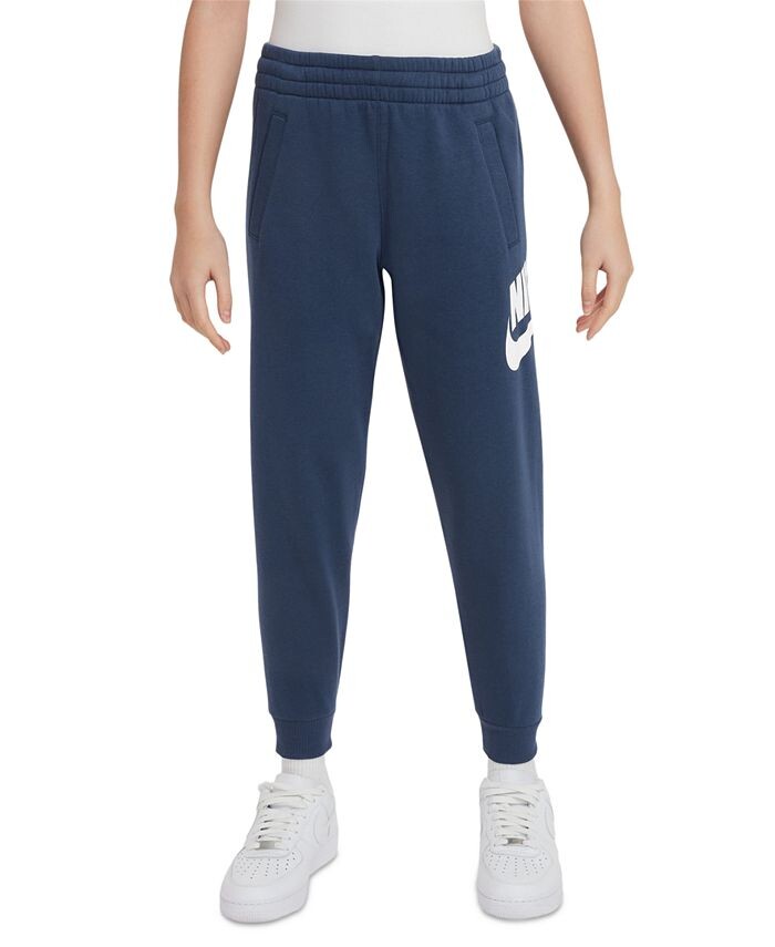 

Флисовые спортивные брюки Big Kids Club Nike, синий