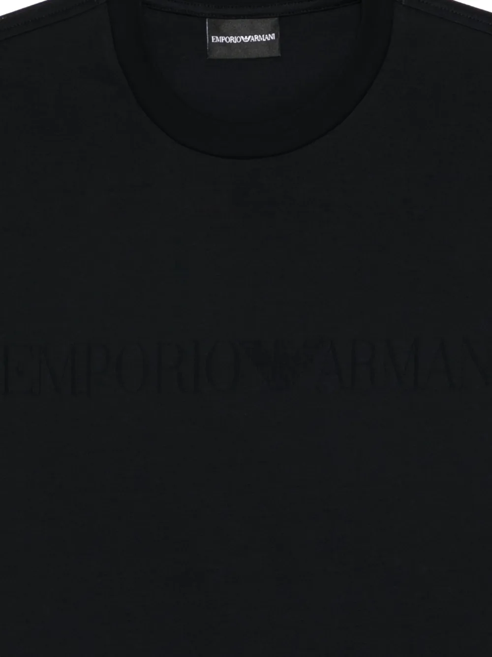 Футболка с тиснением Emporio Armani, синий — фото 3