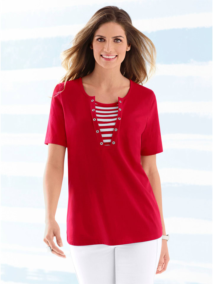 

Футболка Sieh an!, красный