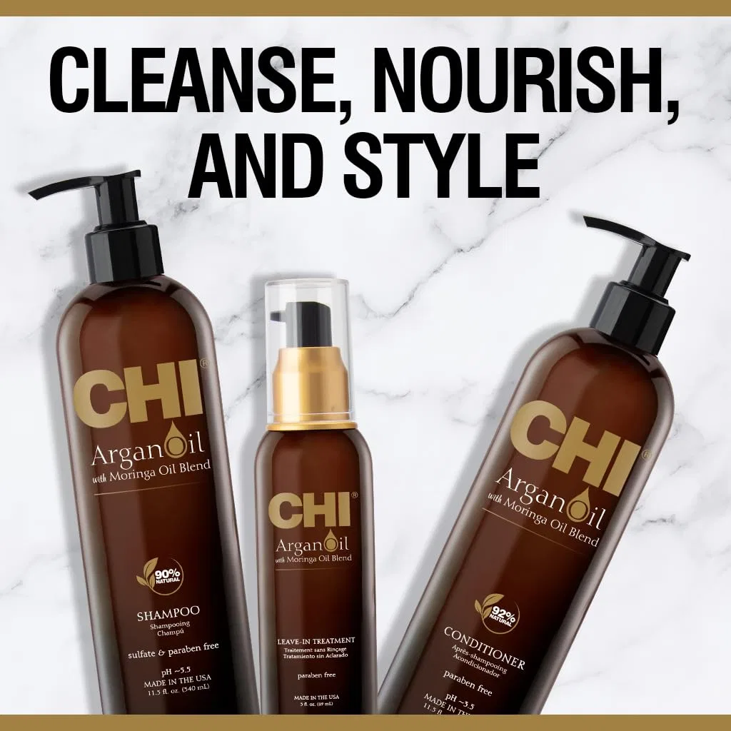 Набор для волос CHI Argan Oil Plus Moringa Oil Luxe Trio Kit Chi — фото 3