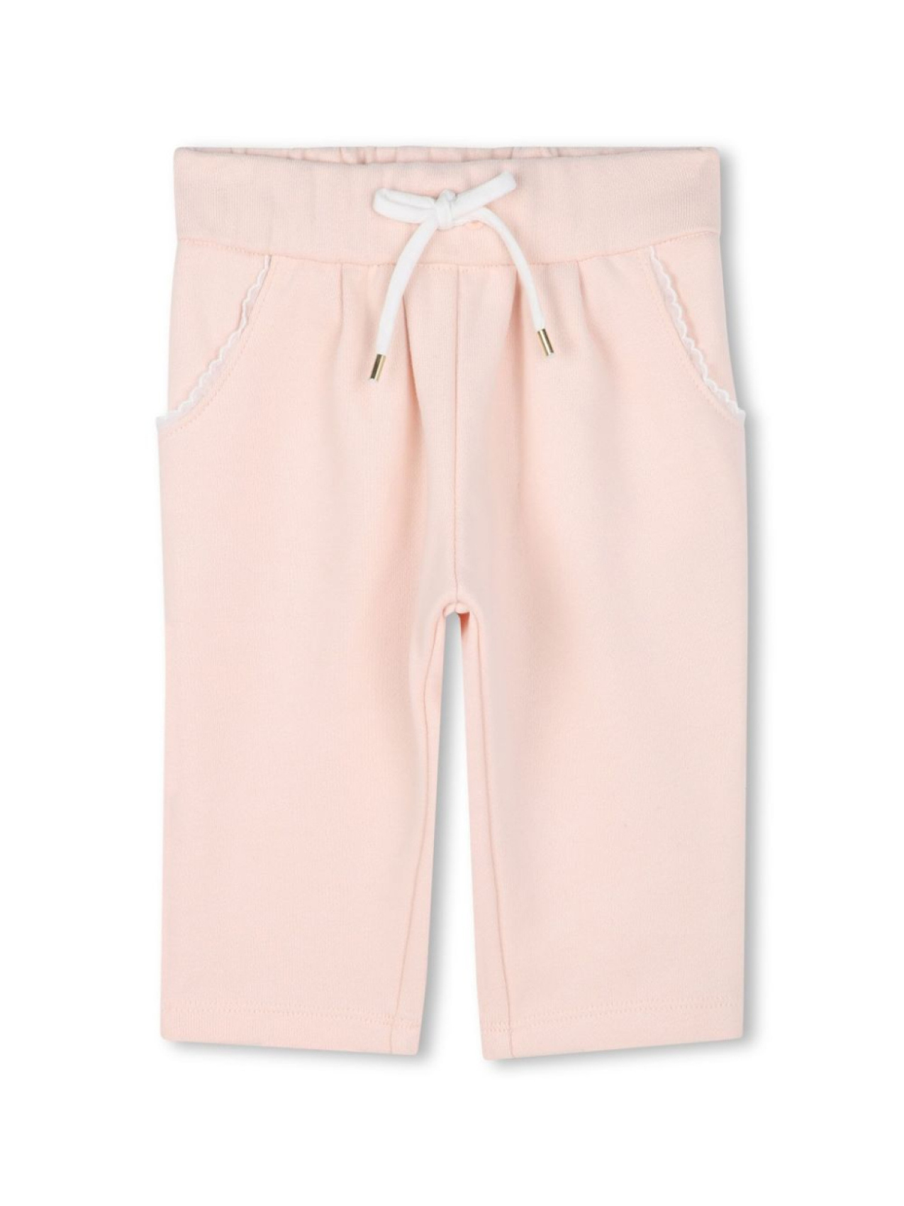 

Chloé Kids легинсы с кулиской, розовый