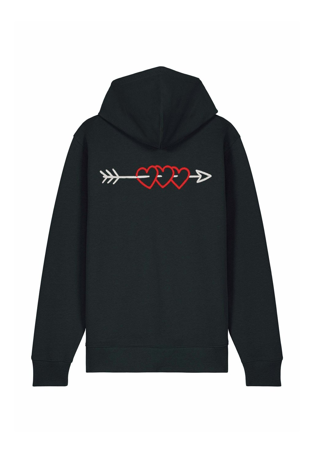 

Толстовка на молнии ARROW BACK EMBROIDERY Mira Paris, черный
