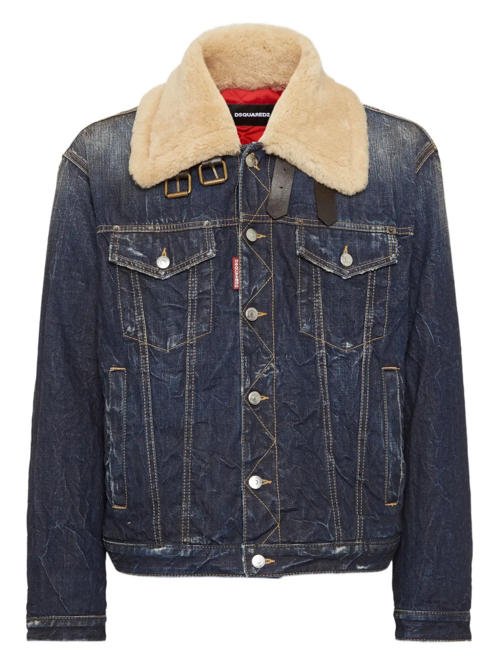 

Джинсовая куртка Aviator DSQUARED2, синий