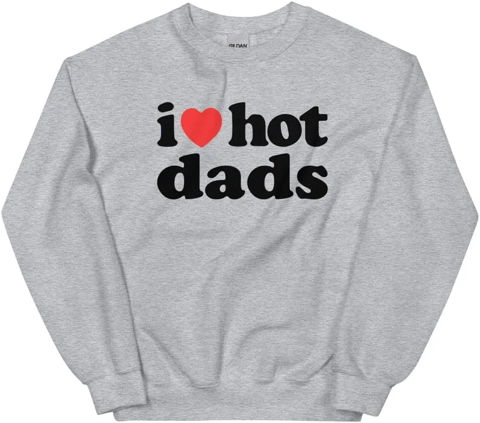 

Футболка с принтом I Love Hot Dads