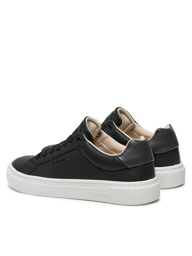 Кроссовки Calvin Klein Cupsole Lace Up W/Ml HW0HW02288 Negro, черный — фото 3