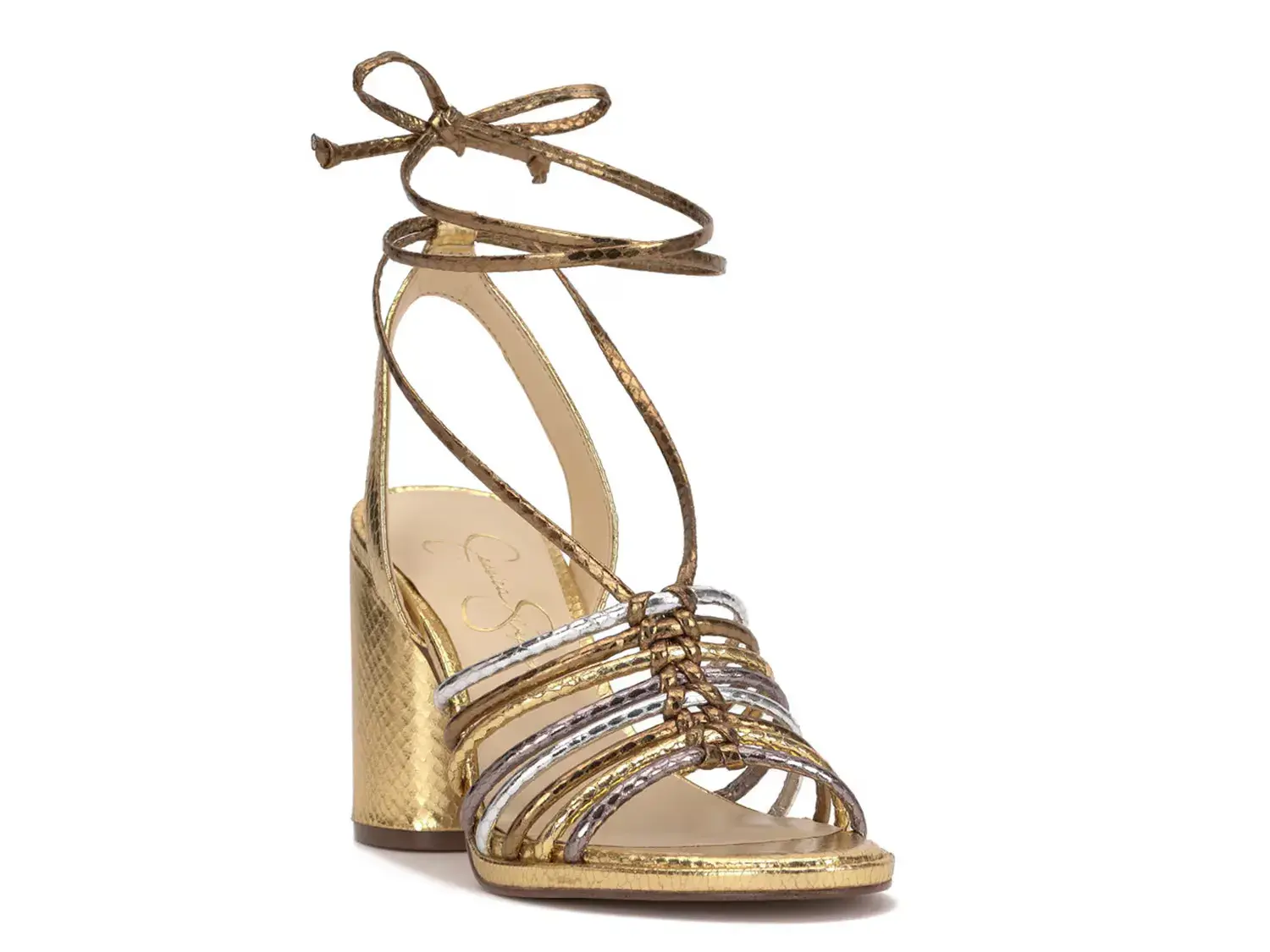 

Сандалии Cahna Sandal Jessica Simpson, золотой/металлик