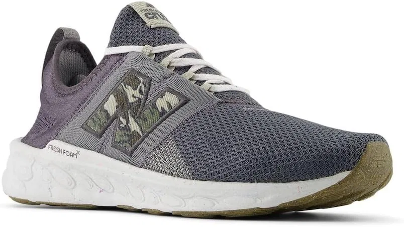 Мужские беговые кроссовки New Balance Fresh Foam X Cruz Artisan V3, Magnet Shadow Grey Olivine — фото 4