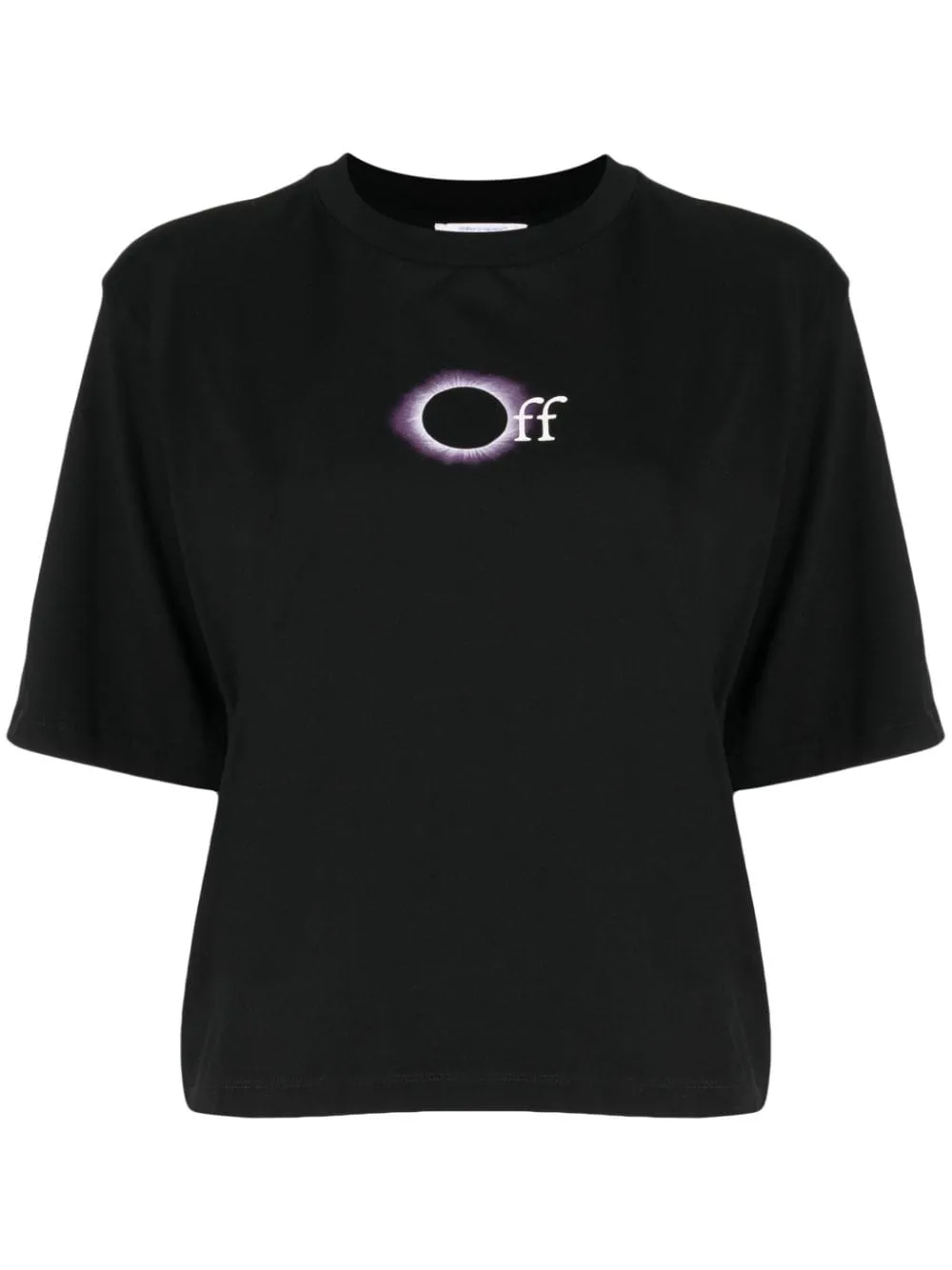 

Футболка с логотипом OFF-WHITE, черный