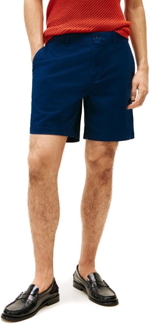 

Мужские шорты Tommy Hilfiger Regular Fit из хлопка Mercer длиной 7 дюймов, Night Sky