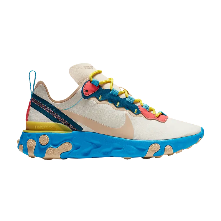 

Кроссовки Nike Wmns React Element 55 'Cream Blue', загар, Бежевый, Кроссовки Nike Wmns React Element 55 'Cream Blue', загар