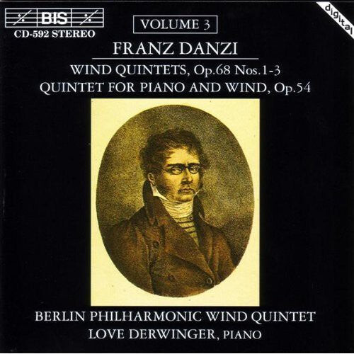 

CD диск Danzi / Derwinger / Berlin Philharmonic: Wind Quintets