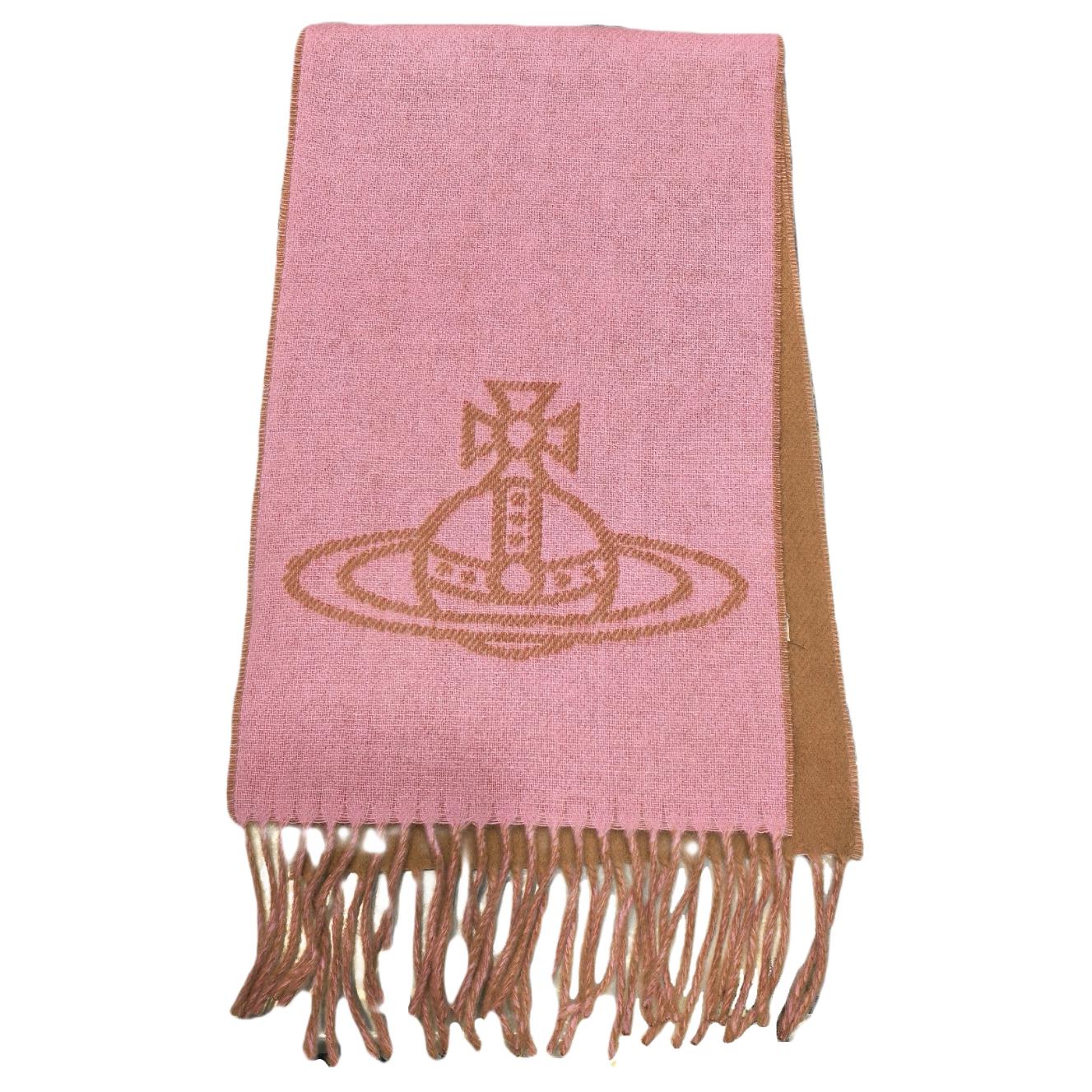 

Vivienne Westwood Двухсторонний шарф с логотипом, Pink