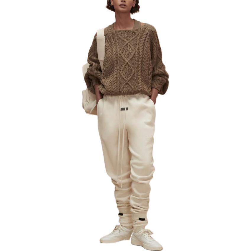 Fear of God Essentials FW22 Кабельная вязка Вуд, Вуд Кофе — фото 4