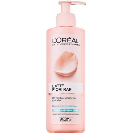 

L'OrгAl Paris Fleurs Rares Молочко очищающее для нормальной и комбинированной кожи 400мл, Dermo Expertise Detergenza