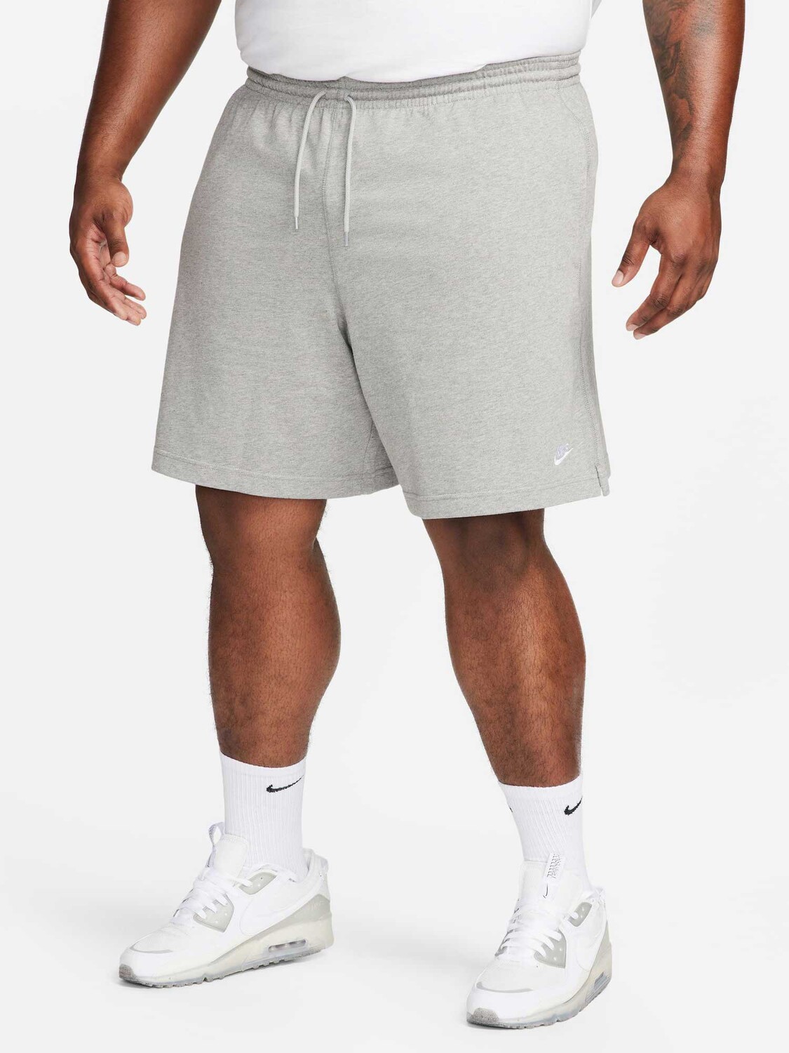 

Шорты Nike M NK CLUB KNIT SHORT, серый