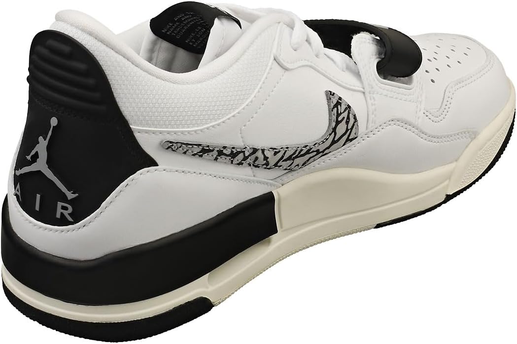 Мужские кроссовки Jordan Air Legacy 312 Low Nike, белый/черный — фото 2