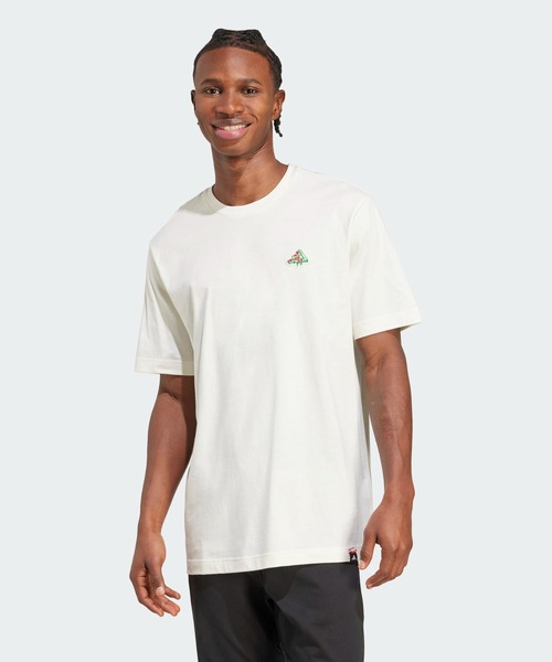 

Футболка с принтом Adidas, белый