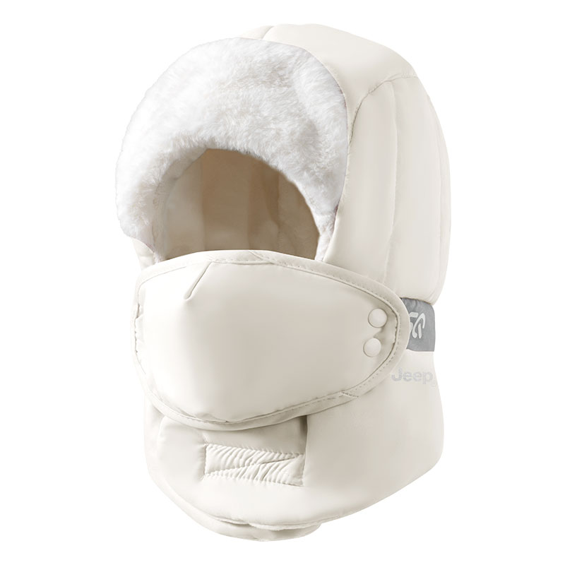 

Утепленная шапка-ушанка Women's Jeep, белый