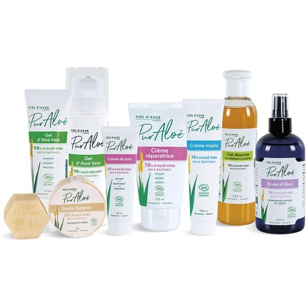 Ciel D'Azur Labs Pure Organic Aloe Vera 98% натуральный органический продукт, произведенный по принципам справедливой торговли Pur Aloé — фото 3