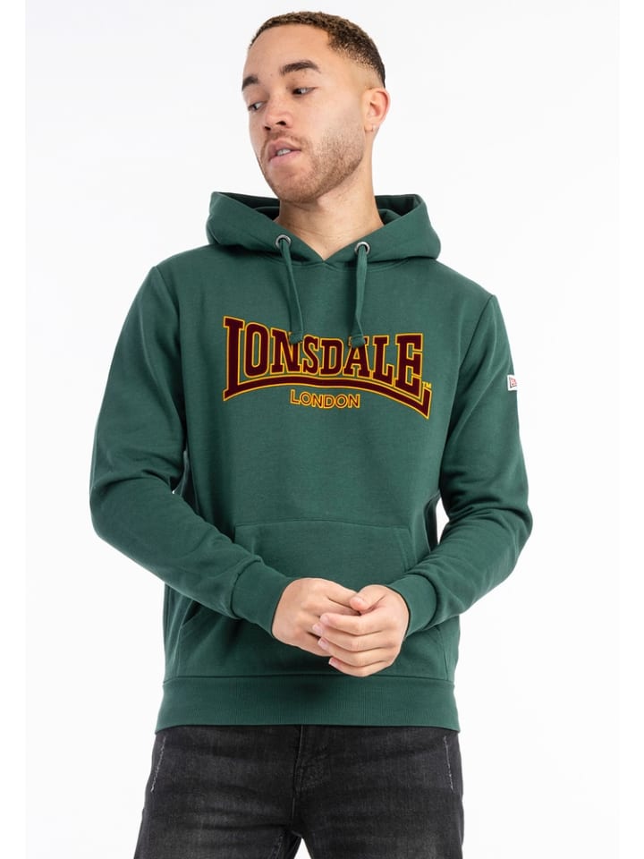 

Толстовка Lonsdale Hoodie, зеленый
