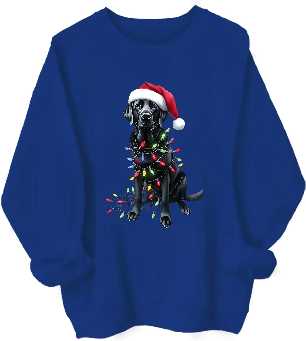 

Свитшот Christmas Black Labrador