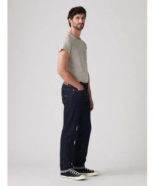 Джинсы 1954 501 Z Levi's из органического хлопка, тёмно-синие — фото 3