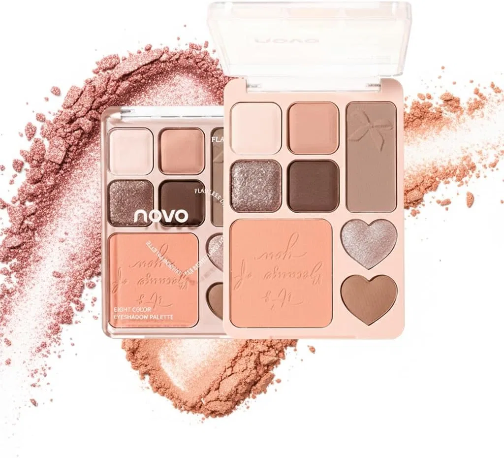 Палетка теней и румян Wirwody Milk Tea Brown 1 шт
