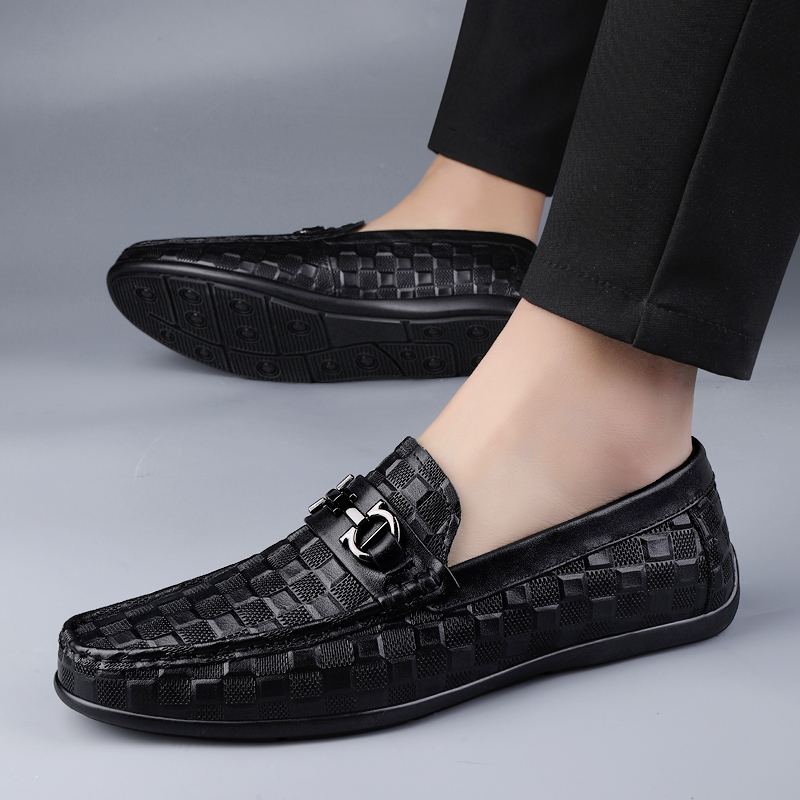 BAGE Мужские повседневные кроссовки Low Top черные, цвет Black — фото 3