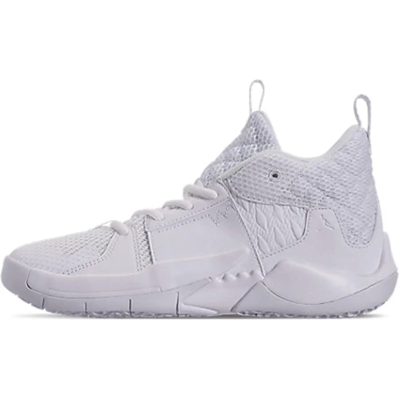 

Jordan Почему бы и нет zer0.2 нескользящие износостойкие баскетбольные кроссовки мид-топ белые для детей от 3 до 7 лет