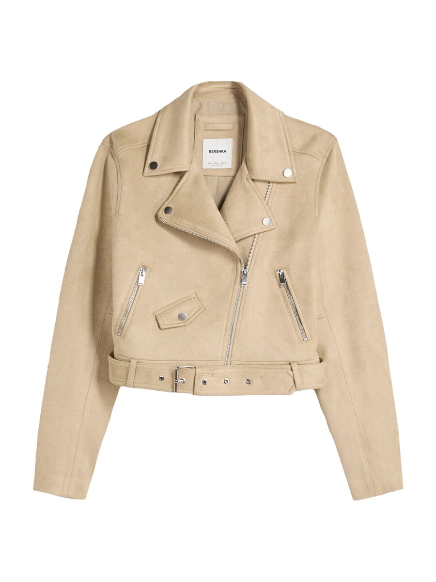 

Демисезонная куртка Bershka, Ecru